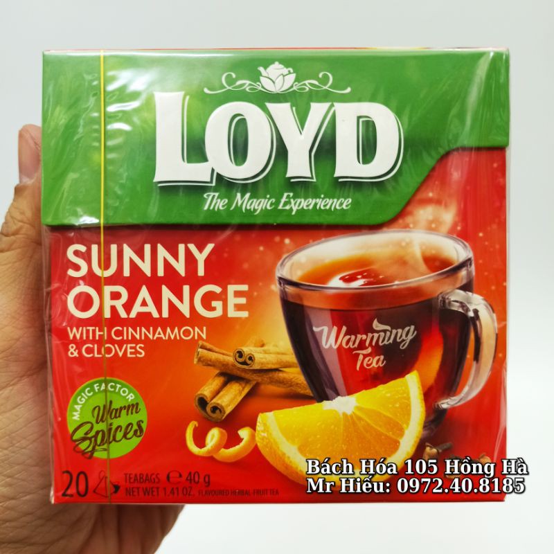Trà Loyd vị Cam, Quế và Đinh Hương