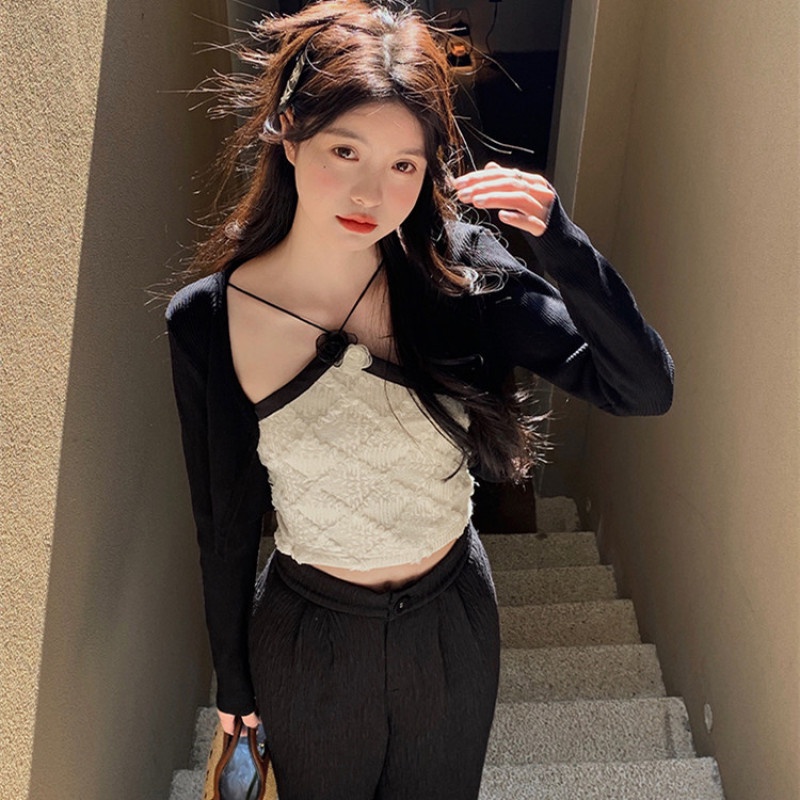 Áo Hai Dây Thiết Kế Quyến Rũ Thời Trang Mùa Hè Cho Nữ