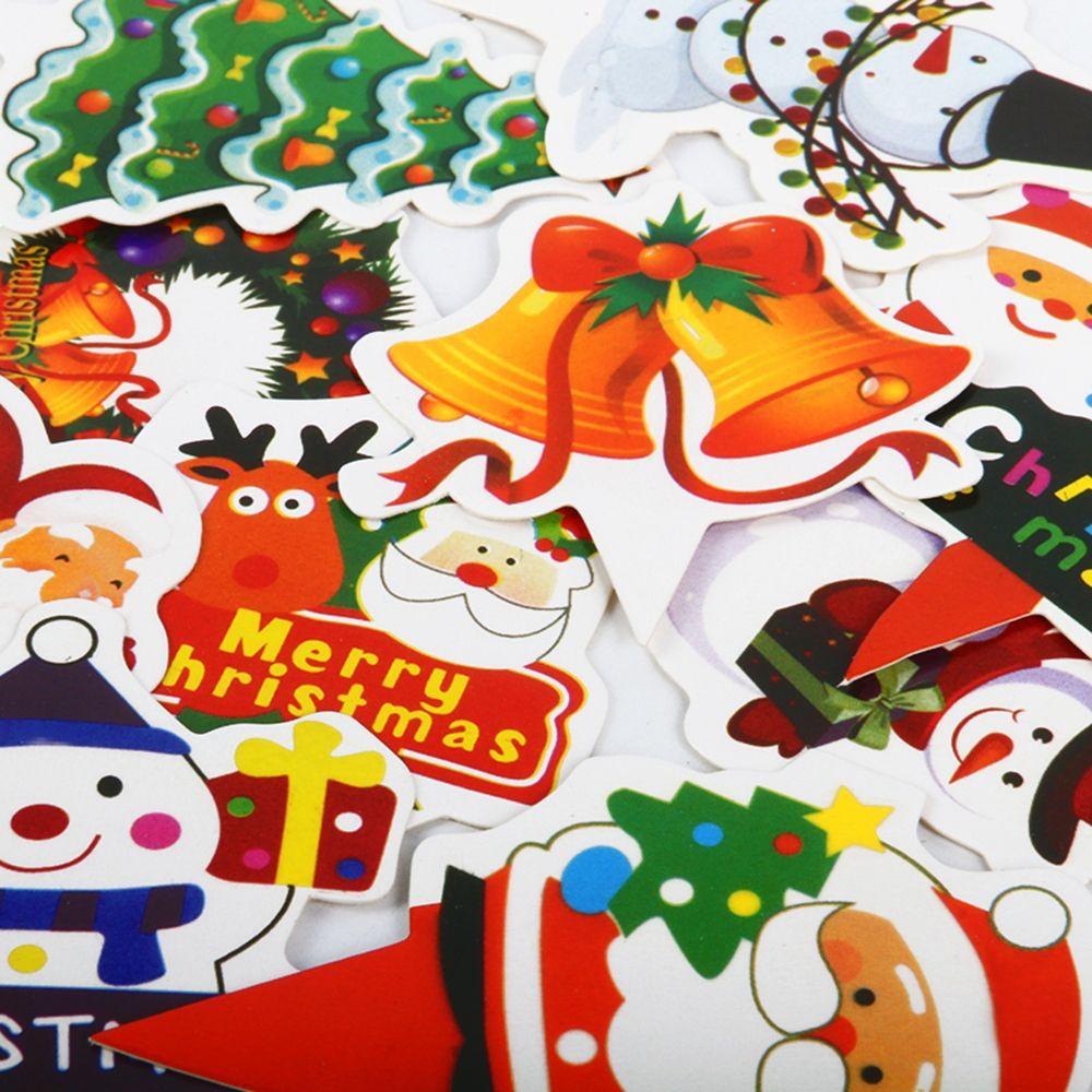 Set 50 Que Cắm Trang Trí Bánh Kem Phong Cách Giáng Sinh