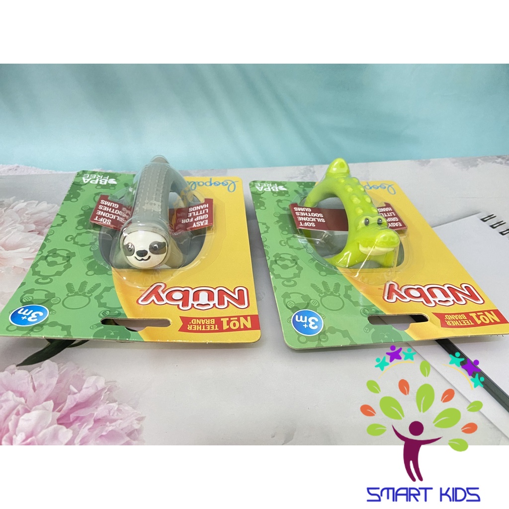 Gặm Nướu Nuby Hình Thú Silicone