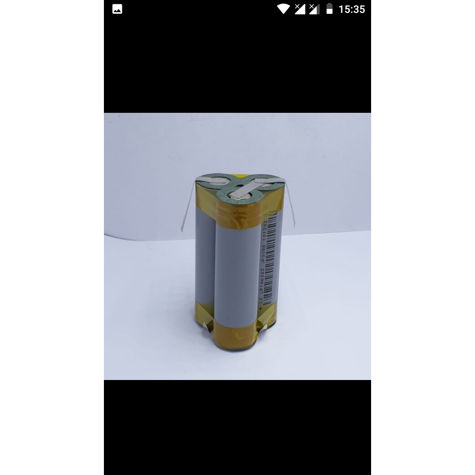 KHỐI PIN 12V LOẠI 3 CELL TAM GIÁC DUNG LƯỢNG 2500MAH