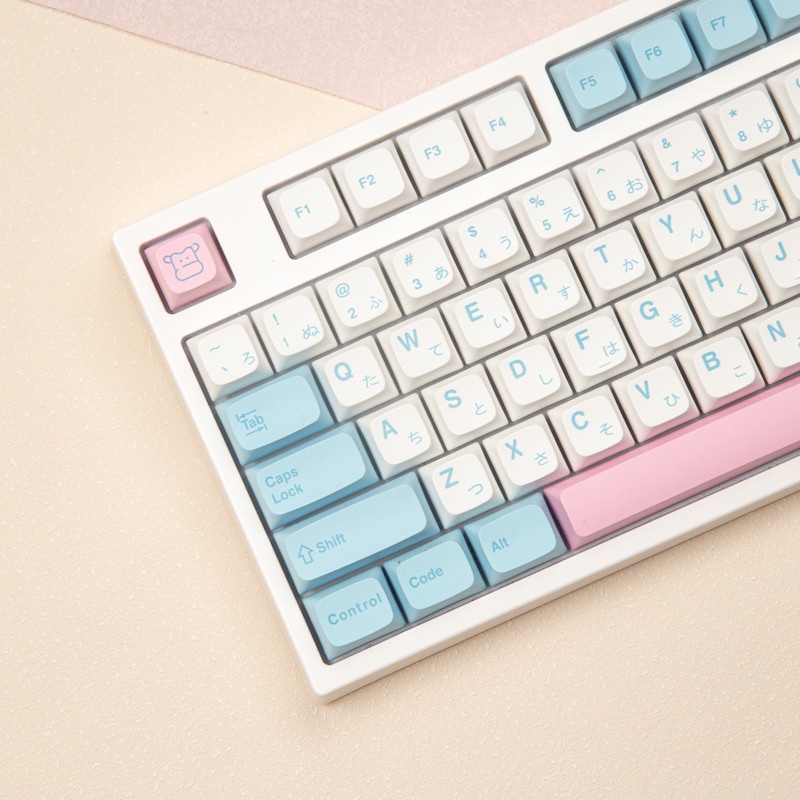 Nắp sữa keycap XDA Profile PBT Dye thăng hoa bàn phím cơ bộ keycap 127 phím