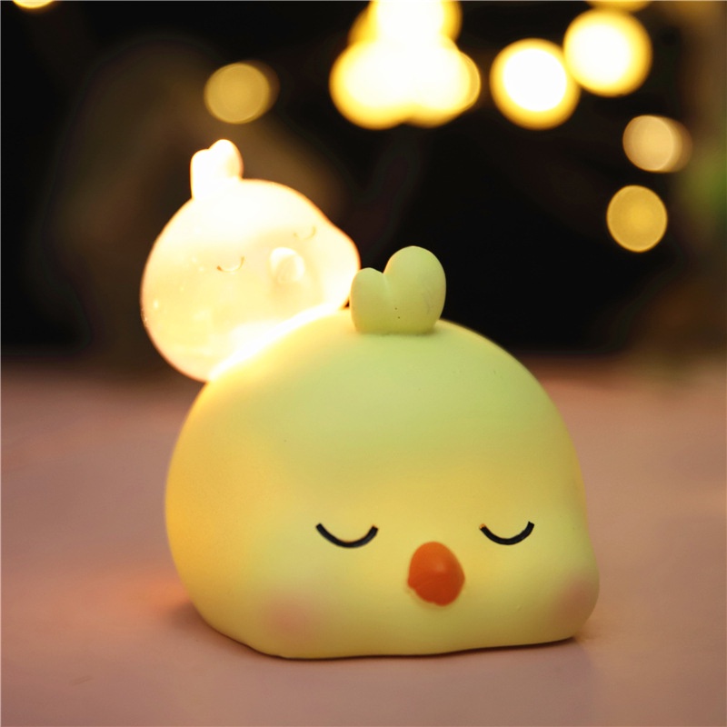 Đèn ngủ tượng thú cưng mini dễ thương
