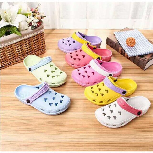 Dép sục Bamezo crocs nam nhiều màu cao cấp siêu nhẹ thấp nước CR11