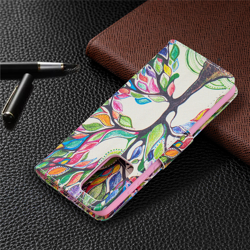 Huawei P20 P10 Pro Lite Color Leather Case Pretty Fashion Phone Case Full Protection Flip Bracket Card Wallet Bin Magnetic Attraction Protective Shell Phone Case Multi Color Options Ladies Gifts Cover Casing