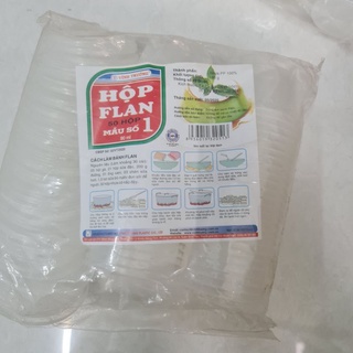 Hũ Bánh Flan 50 hũ/bịch (5 size)