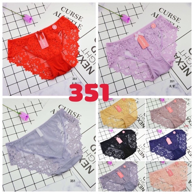 [Q351] Combo 10 quần lót ren