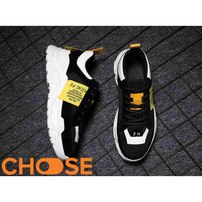 Giày Nam Thể Thao Choose Sneaker FASHION Đế Độn Thời Trang Cao Cấp