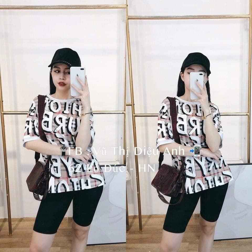 [NEW] Áo Phông kẻ chữ xinh xắn | BigBuy360 - bigbuy360.vn