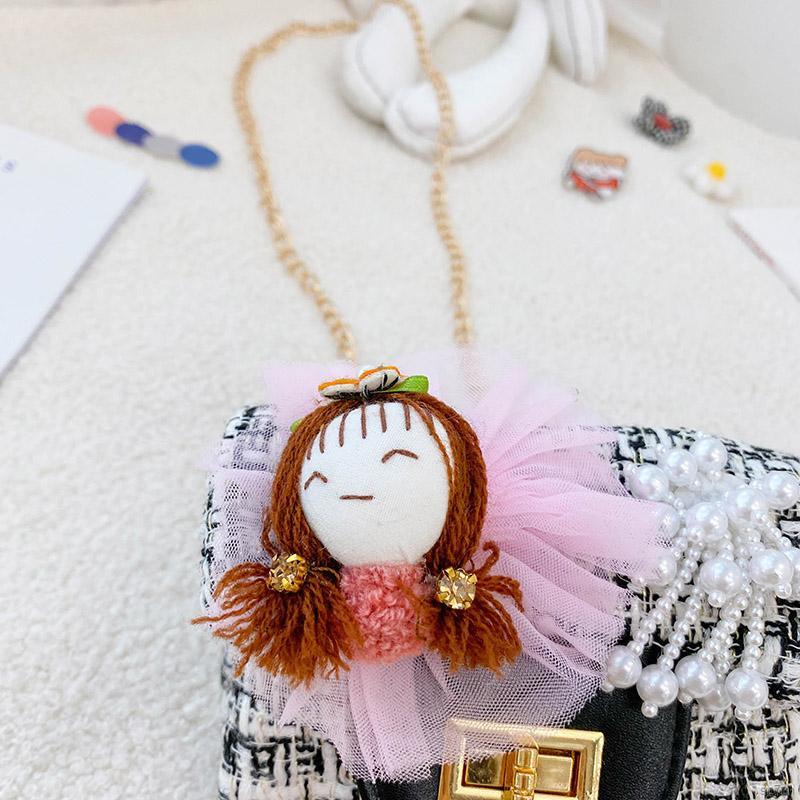 Se7en Korean Kids Cute Decorative Shoulder Bag Fashion Girl Crossbody Bag For 18-36M