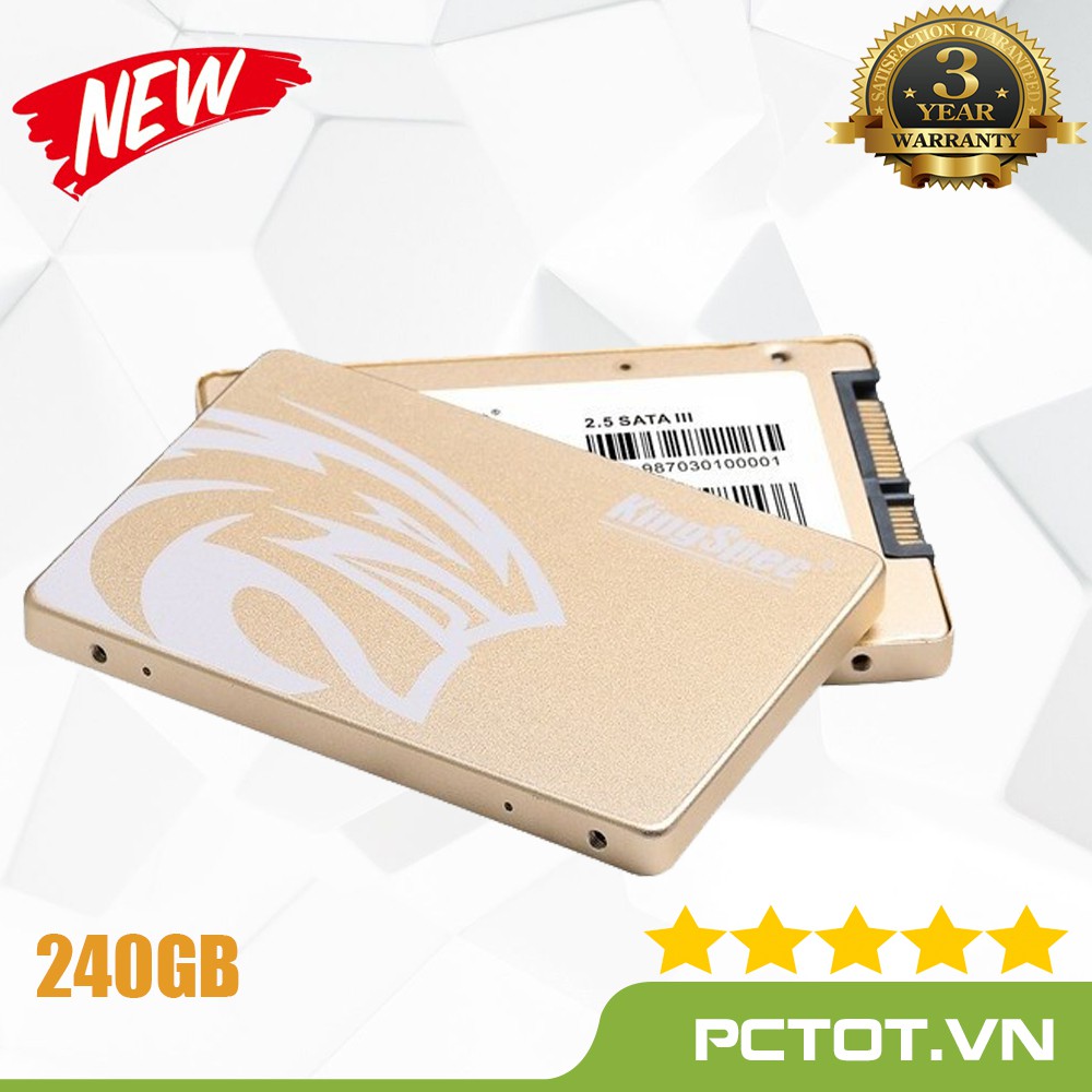 [Mã 255ELSALE giảm 7% đơn 300K] Ổ cứng SSD Kingspec P4-240 2.5 Sata III 240Gb - Kingspec 240GB ( Chính hãng Mai Hoàng) | BigBuy360 - bigbuy360.vn