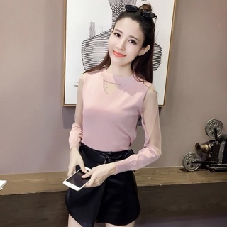 Áo thu đông cách điệu
