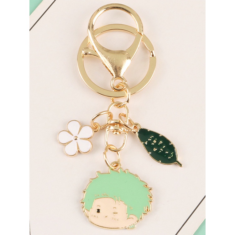 Tmdbyx Móc khóa hợp kim họa tiết hoạt hình xinh xắn