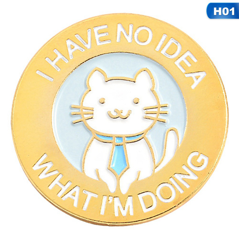 Ghim Cài Áo Hình Mèo Con Đáng Yêu Cho Nữ