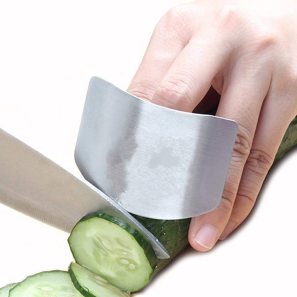 1 / 4 dụng cụ bảo vệ tay khi cắt thức ăn bằng thép không gỉ