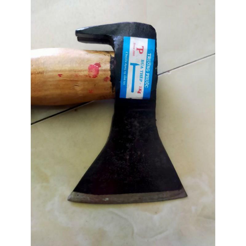 Búa rìu 1kg búa rìu 3 chức năng Búa đóng kết hợp nhổ đinh chẻ cũi chặt cây 3 trong 1 cán cây bền chắc