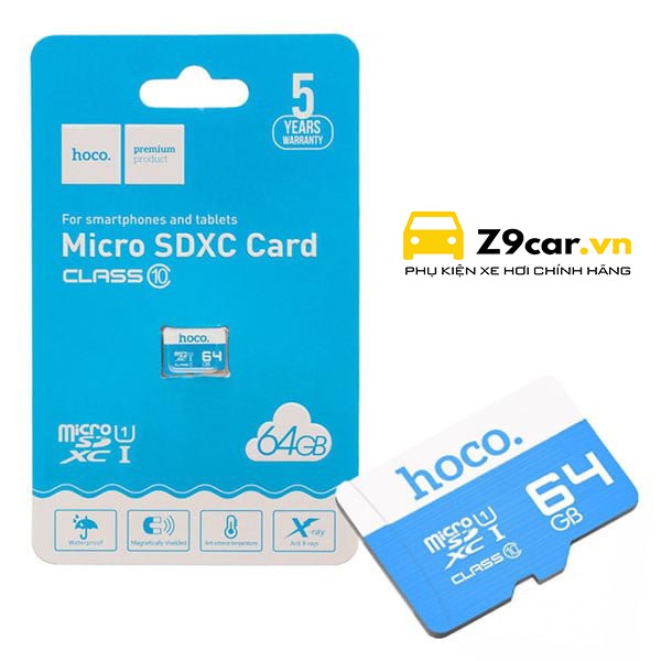 Thẻ nhớ Hoco Micro SD Class 10 16GB/32GB/64GB/128GB chính hãng - bảo hành 12 tháng