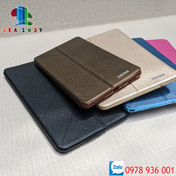 Bao da  SamSung Tab S6 - T860 -Thiết kế mỏng nhẹ trẻ trung có ngăn cài thẻ- Nắp gập 2 mặt -Sản phẩm đến từ hiệu Lishen