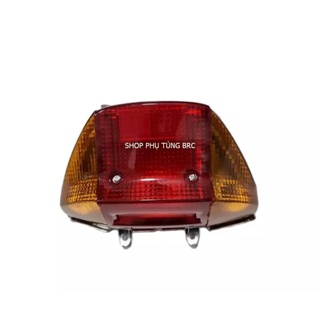 [ dream ii ] bộ đèn hậu xe dream ii ( 1 bộ gồm: chóa, kiếng, chui đèn, dây điện như hình )