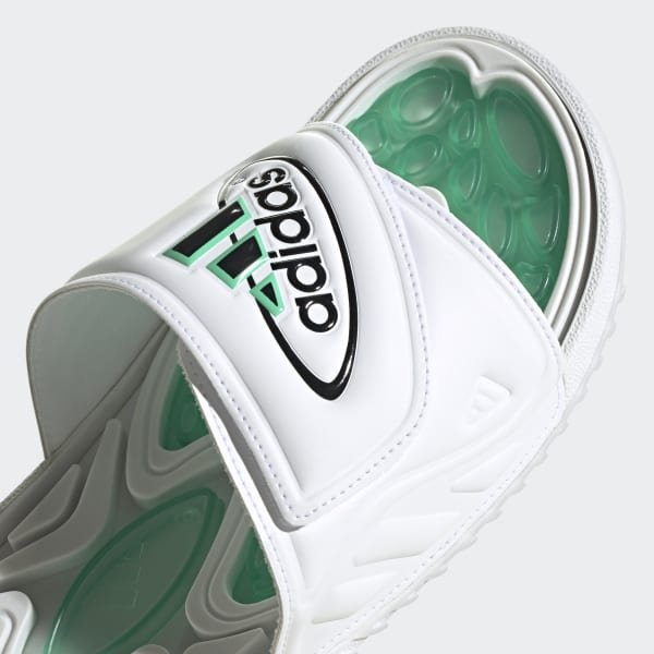 Dép Adidas Massage🔴CHÍNH HÃNG🔴Dép Adidas Reptossage White Green  - Simple Sneaker