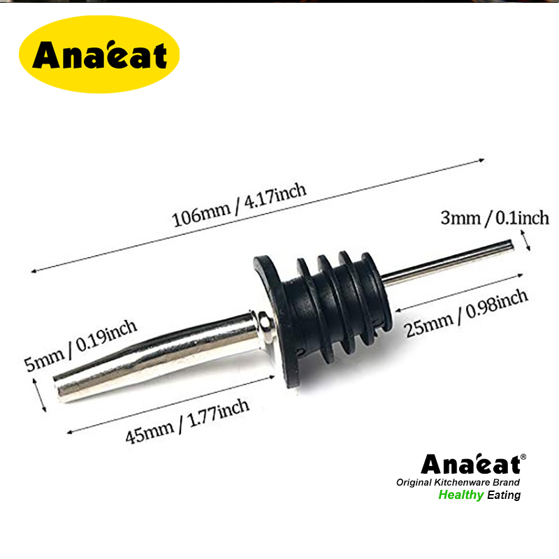 Set 2 Nắp Đầu Vòi ANAEAT Chế Dầu Olive/ Rót Rượu/ Hỗ Trợ Nấu Ăn Chống Tràn Linh Động