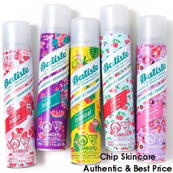 [Hàng UK] Dầu Gội Khô Batiste Dry Shampoo 200 Ml/ Gội Khô Anh 200 Ml