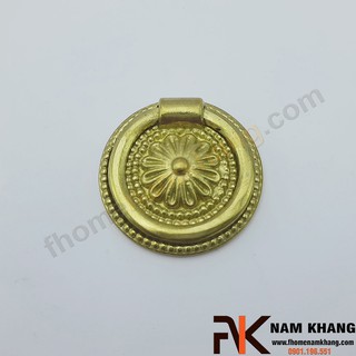 Tay cầm tủ vòng đồng nkd107-v