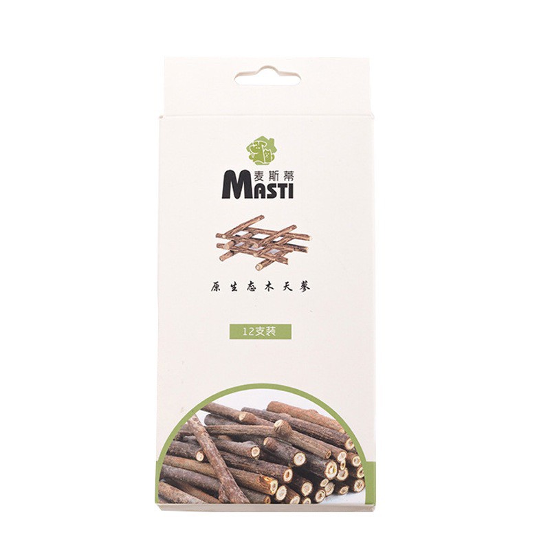 Set 30 Cây Gỗ Miêu Catnip Bạc Hà Cho Mèo Gặm Trắng Răng Masti