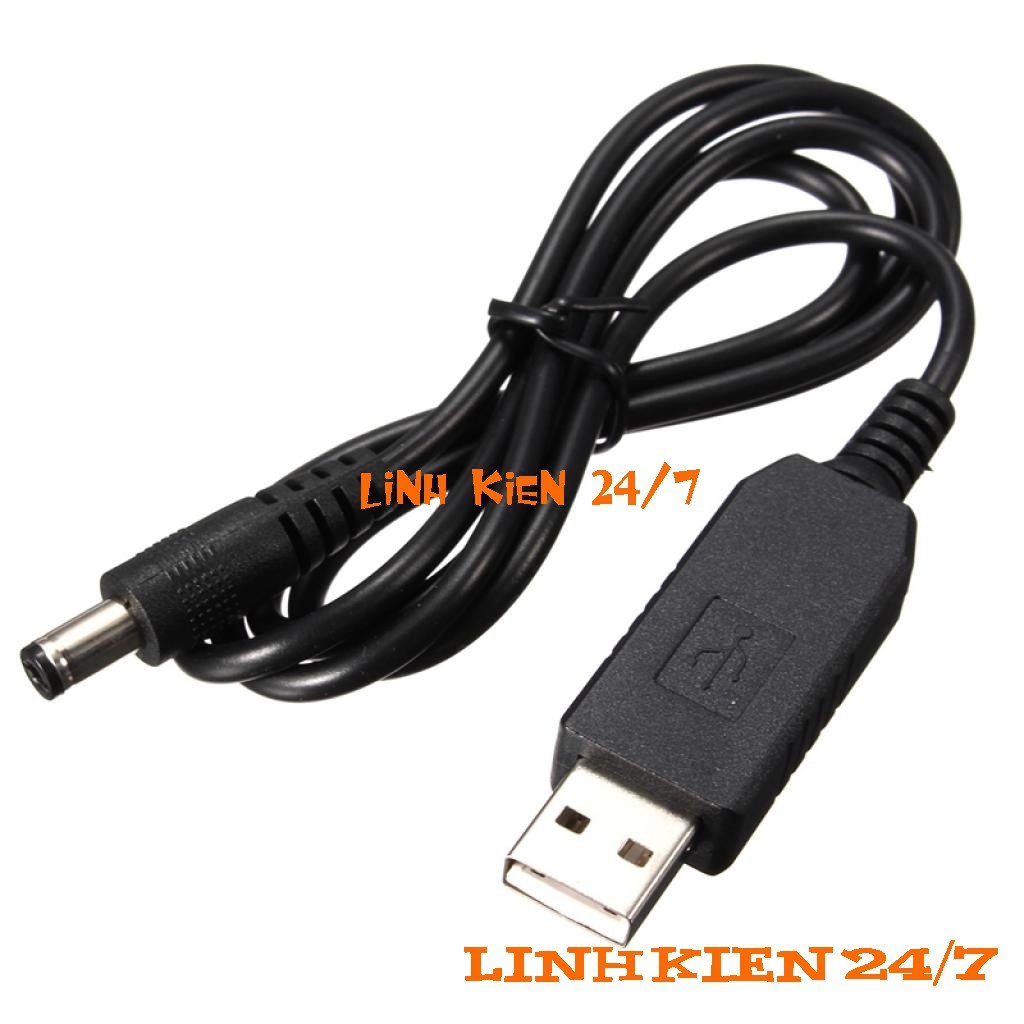 Module Cáp Chuyển Đổi USB 5V Lên Nguồn DC 12V