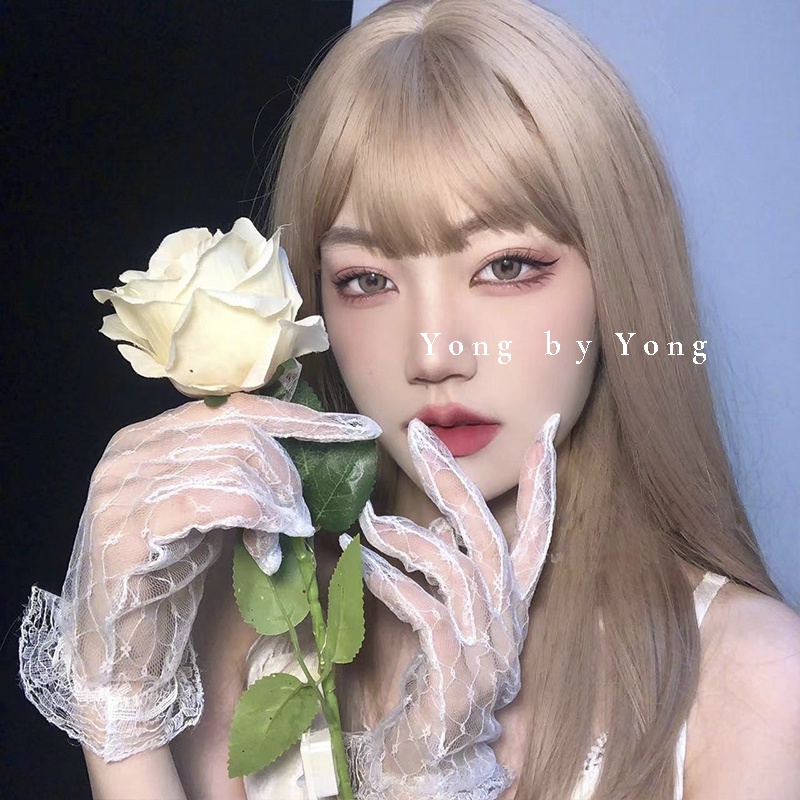 Găng Tay Ren Lưới Mỏng Phong Cách Tiểu Thư Lolita| Bao Tay Cô Dâu Yong by Yong