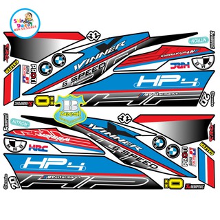 [SHIN DECAL] Tem xe winner X hp4 Crom cao cấp
