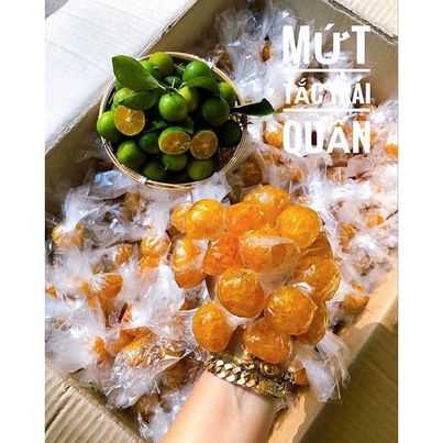 Mứt tắc quấn - xinh xinh đẹp mắt 100g / 250g / 500g