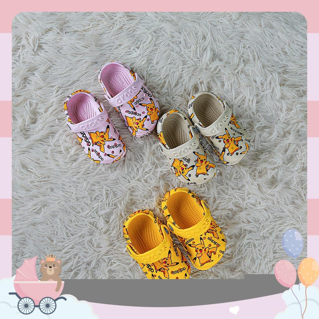 Dép Sục Trẻ Em in Hình 3D Size 3-10 Tháng Tuổi Siêu Nhẹ,