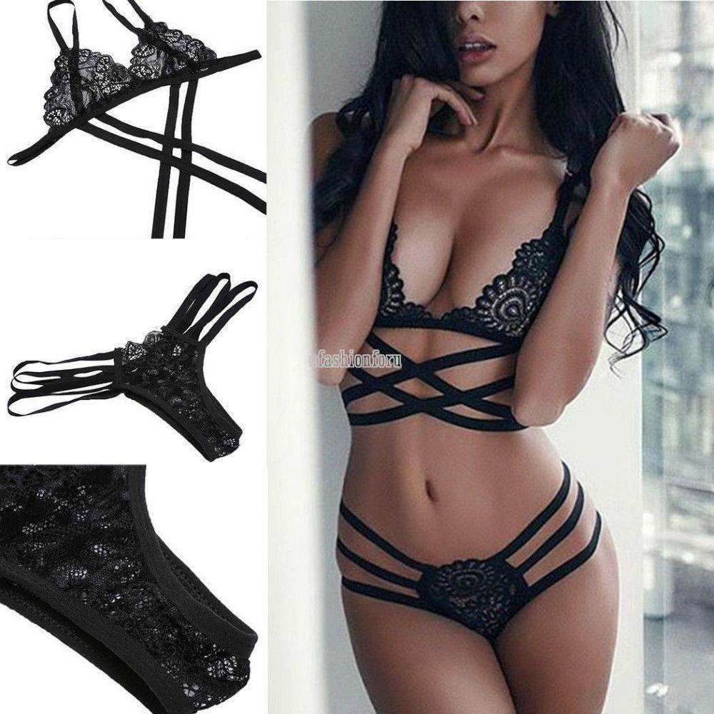 ME Set Đồ LóT Ngủ KiểU Dây ChéO Sexy