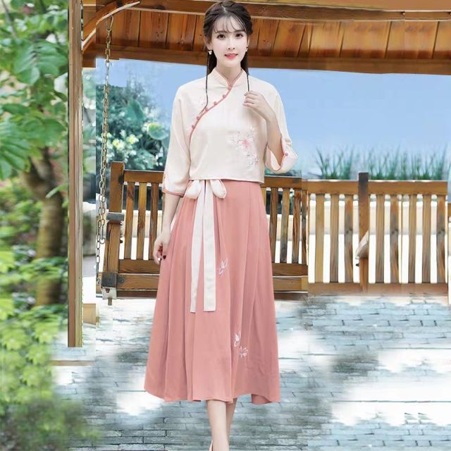 Set váy cổ trang Trung Quốc