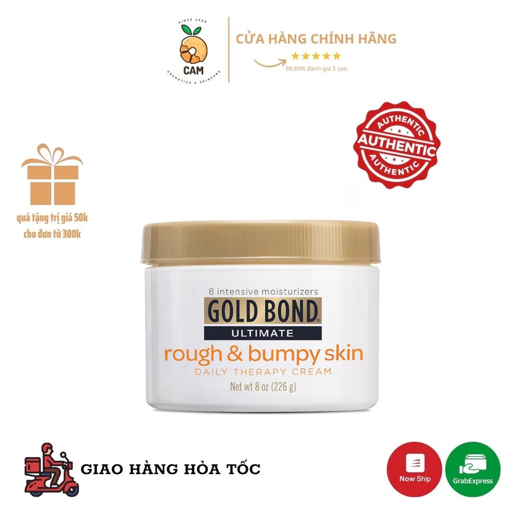 Kem dưỡng da body Gold Bond Ultimate Rough & Bumpy Skin Cream 226G