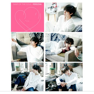 Set 14 card dán thạch anh cán bóng Bangtan