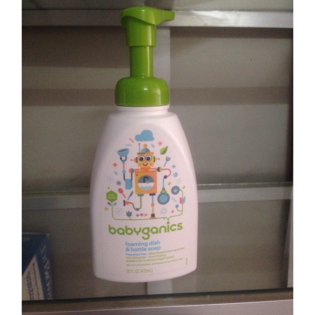 Nước rửa bình sữa BabyGanics 550ml