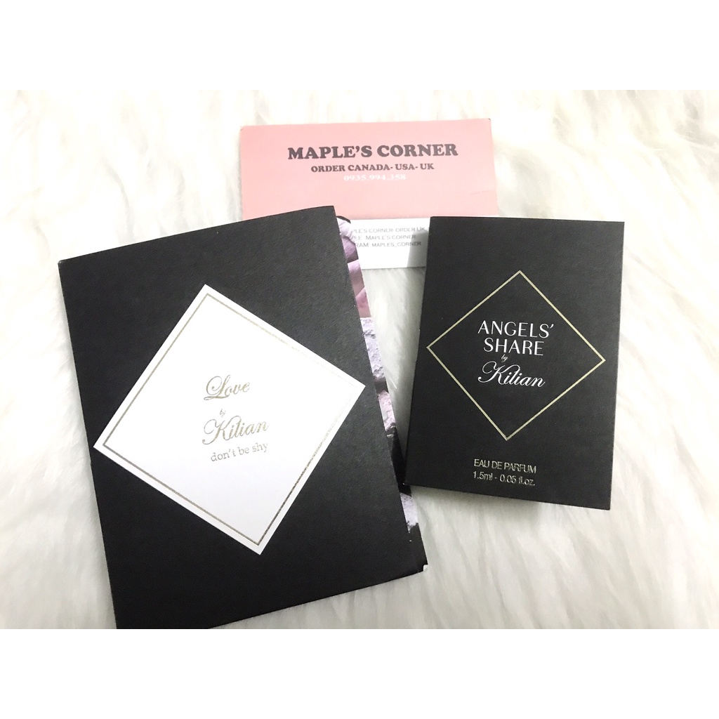 Vial nước hoa Kilian Good Girl Gone Bad,Apple Brandy- Angles share- Love dont be shy- cant stop loving