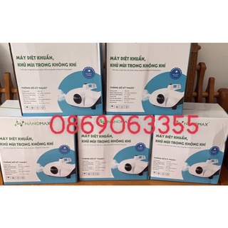 Máy khử khuẩn chính hãng Nanomax🔥 sử dụng công nghệ NANO loại bỏ mùi hôi, ẩm mốc trong nhà, ô tô, văn phòng 🔥Bảo hành 1