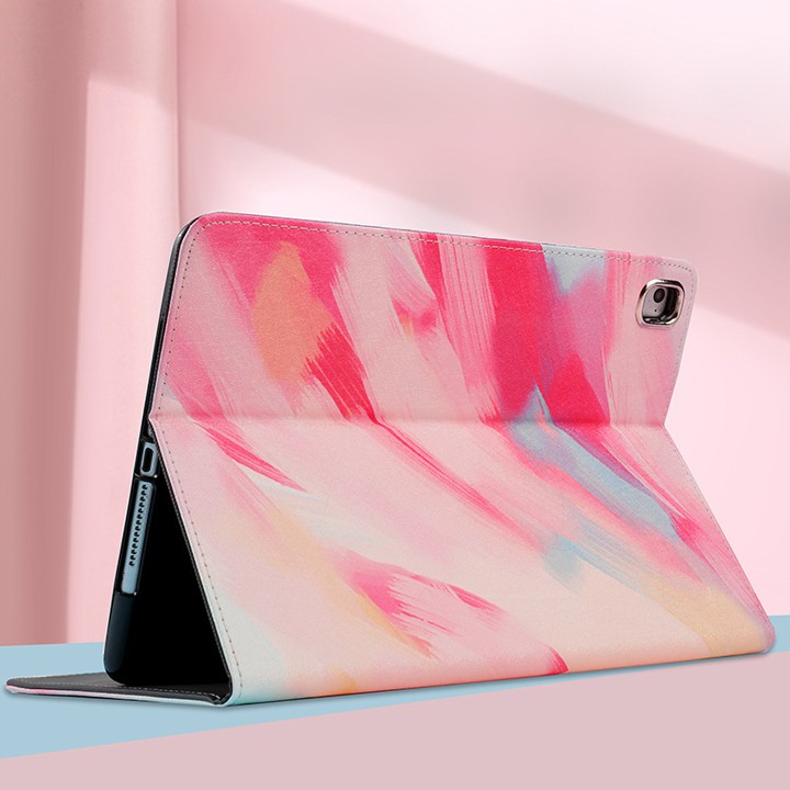 Ốp iPad Kiểu Đá Cẩm Thạch cho iPad mini, iPad Air, iPad Pro gập chân đỡ tiện lợi - Mã TZAT916