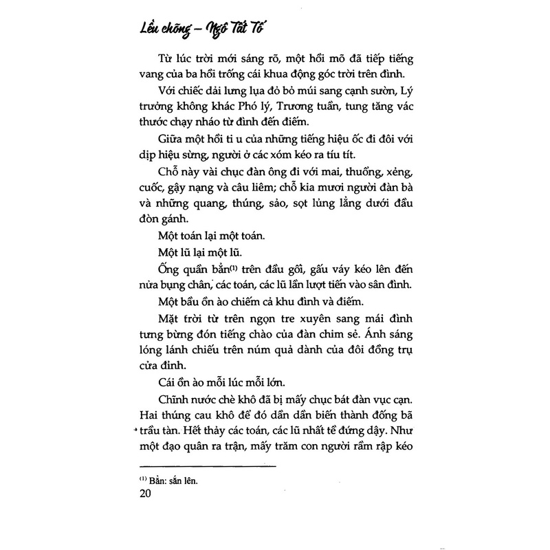 Sách: Lều chõng - Ngô Tất Tố
