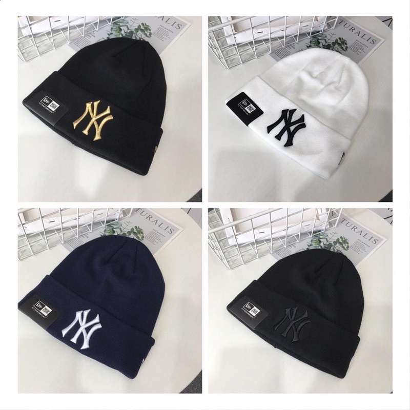 Mũ len nam nữ -Nón  Len Mùa Đông Cho Nam Nữ NY Vintage Cao cấp Thời Trang Phong Cách Hàn Quốc Quà Tặng Cặp Đôi