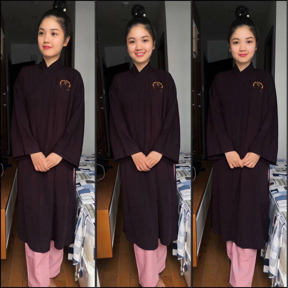 ÁO TRÀNG PHẬT TỬ ĐI CHÙA