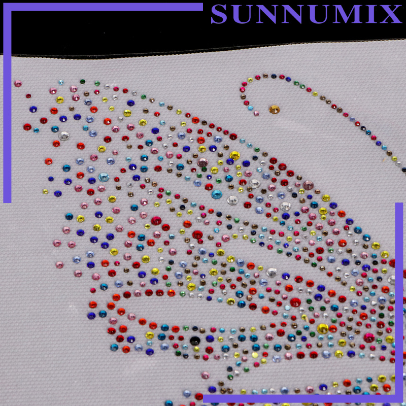 [Sunnimix] Kẹp Sắt Đính Đá Hình Bướm Nhiều Màu Sắc Trang Trí Sửa Chữa Phong Cách 1