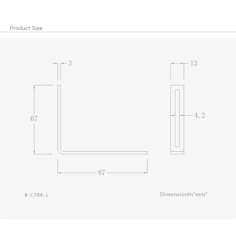 Bykski Giá Đỡ Tản Nhiệt B-CTBK-L Bằng Sắt Màu Đen Cho Máy Tính