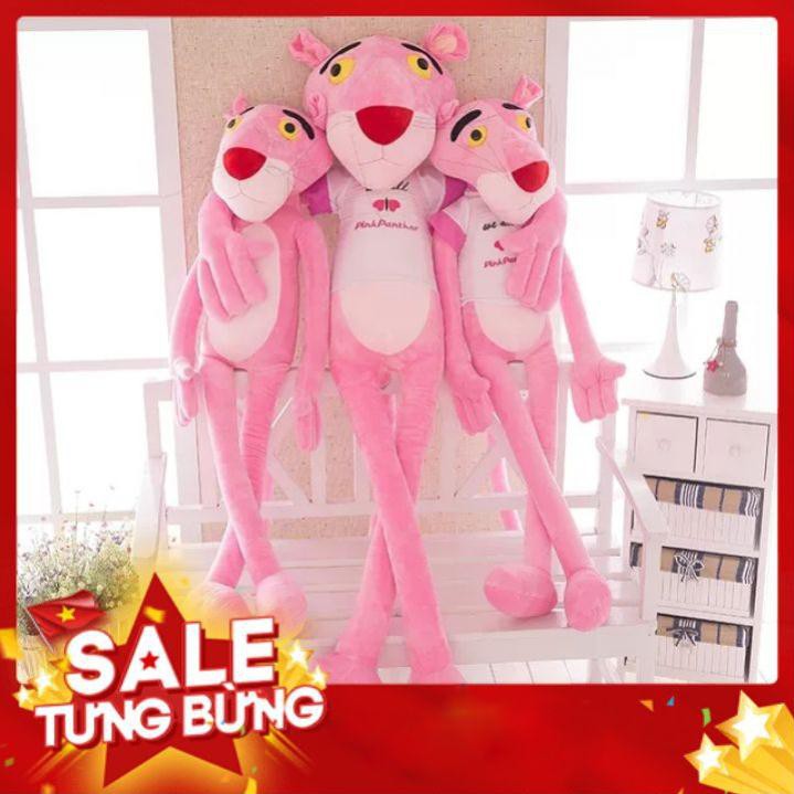 Gấu Bông Báo Hồng Pink Panther Ngộ Nghĩnh