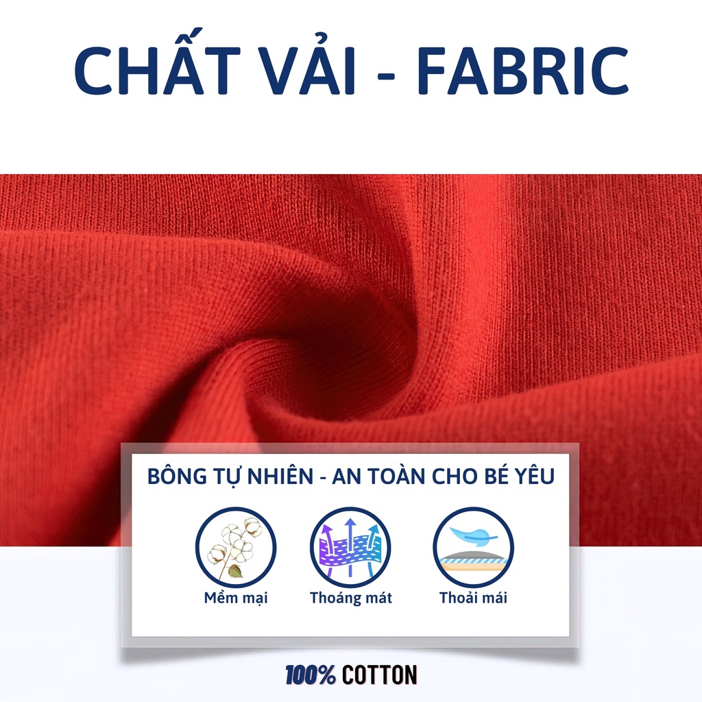 Áo thun bé trai ngắn tay 27Kids áo cộc nam 100% Cotton cho trẻ từ 2-10 tuổi BSTS10