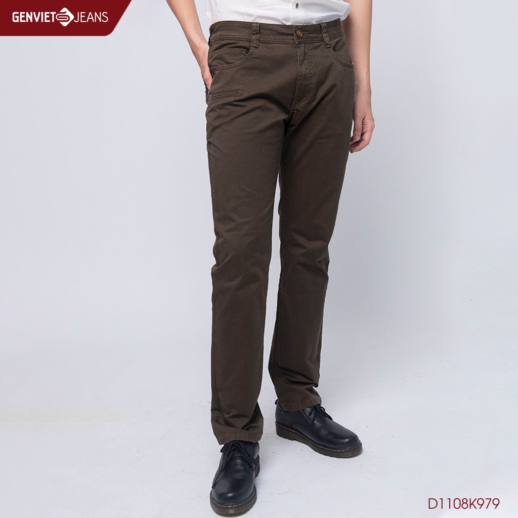 D1108K979 - Quần Dài KaKi Nam Col Ôm GENVIET