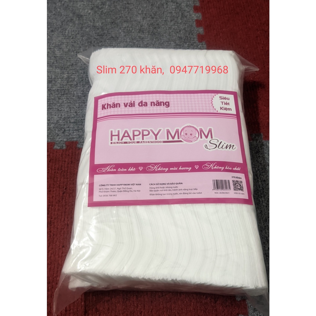 Khăn Vải Khô Đa Năng - 270 khăn